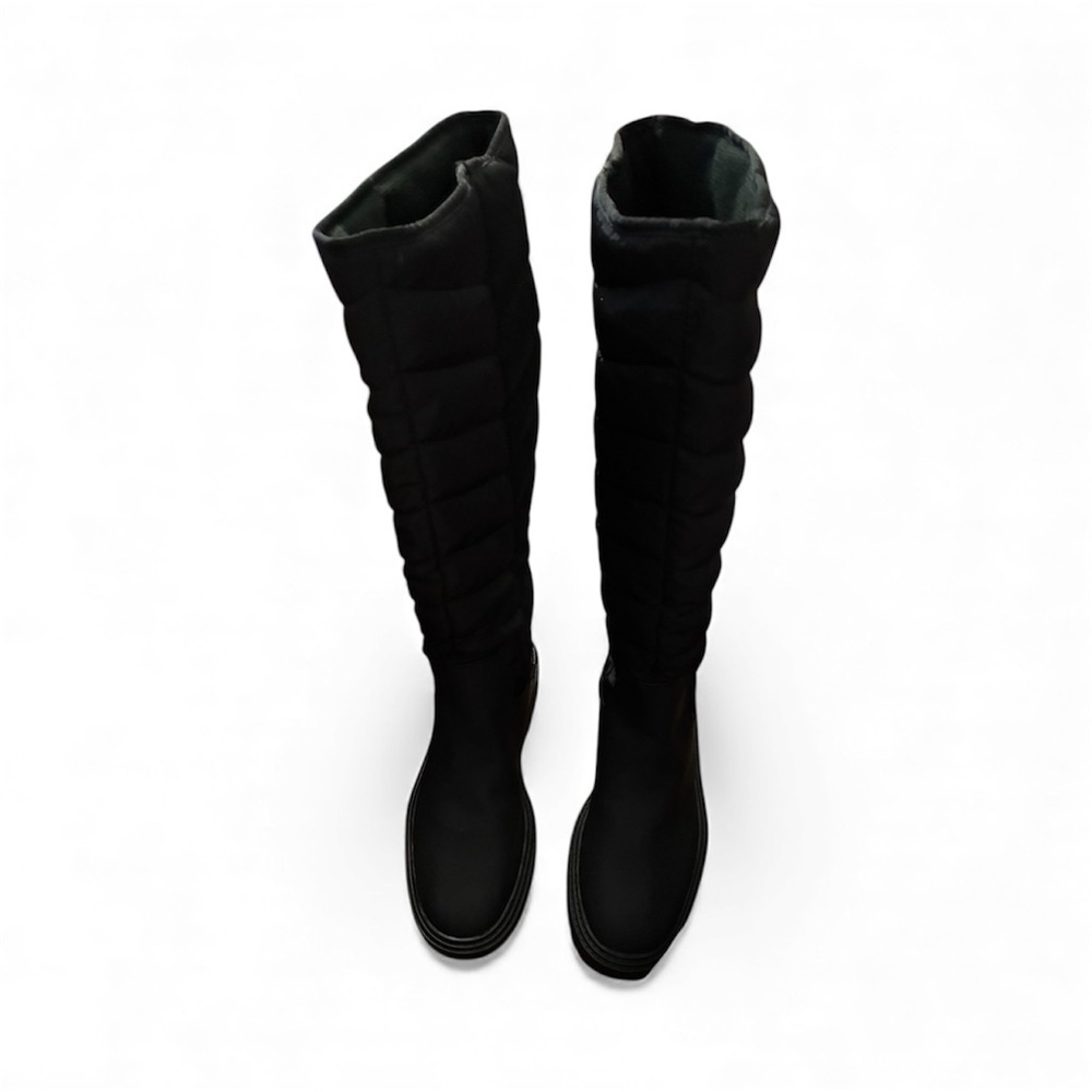 Zara Black Padded Winter Boots